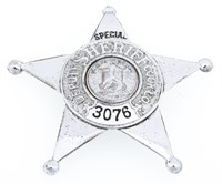 COOK CO. ILLINOIS SPECIAL DEPUTY SHERIFF BADGE NO.