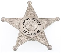 LASALLE COUNTY ILLINOIS DEPUTY SHERIFF BADGE