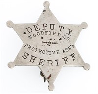 WOODFORD CO. DEPUTY SHERIFF PROTECTIVE ASS'N BADGE