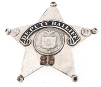 CHICAGO ILLINOIS DEPUTY BAILIFF BADGE NO. 23