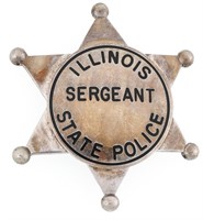 ILLINOIS STATE POLICE SERGEANT BADGE