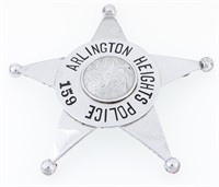 ARLINGTON HEIGHTS ILLINOIS POLICE BADGE NO. 159