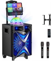 Karaoke Machine VeGue Bluetooth PA Speaker System