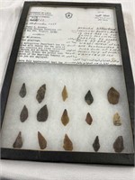 African arrowhead collection. From Libya. More