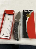 Spyderco Locking knife - new in the box