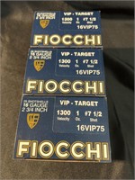 3 boxes Fiocchi 16 Ga. VIP target loads 7 1/2