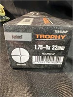 Bushnell Trophy 1.75 – 4 by 32 mm. Shotgun scope