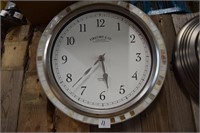 11 1/2 inch round wall clock