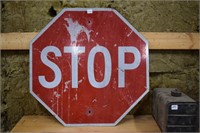 23 inch stop sign road sign