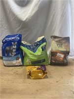 3 Bags of pet food