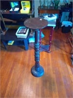 39" tall wood plant stand
