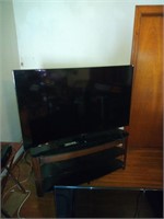 Element 60" flat screen TV with remote + stand