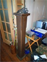 48" tall wood plant stand