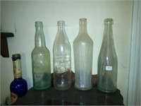4 old bottles