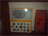 various Israel coins