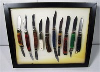 Lot 109   Collection of 10 Folding Knives
