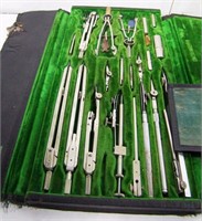 Lot 123   3 Sets of Cased Drafting Tools.