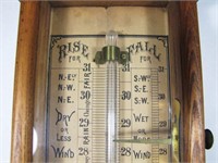 Lot 127 1880 Admiral Fitzroy Barometer Thermometer