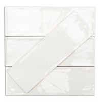 BULEVAR WHITE 4X12 TILE 66PCS 2 BOXES