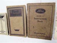 Lot 135   5 Ford Automobile Booklets.