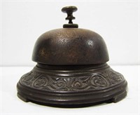 Lot 166   C/1880 Cast Iron Hotel Counter Bell.