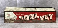 Vintage Handy Andy tool box