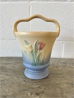 Vintage Hull pottery Vintage Tulip Basket