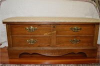 Lane Cedar Chest w/with soft top for sitting made