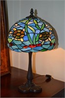 Mosaic Leaded Glass Tiffany Style Lamp