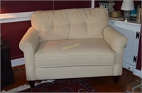 Oversized (2 seater) Chair; cream in color, seat