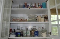 Contents of Cabinet to include all 3 shelves of