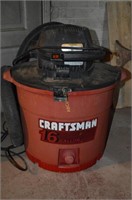 Craftsman 16 Gallon 6hp Wet/Dry Vac
