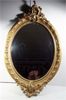 Lot 228 Fabulous French Antique Mirror with 1" Bevel