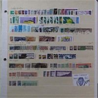 French Colonies Stamps neatly organized by country