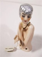 Lot 276   C/1920’s German porcelain half doll group