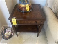 WOOD END TABLES - 28''x26''x26''
