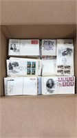 US Stamps First Day Covers 2500+ in 2 Bankers Boxe