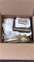 Worldwide and US Stamps disorganized Bankers box o