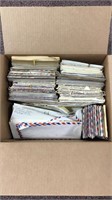 Worldwide Stamps Covers 1000+ in Bankers box, 20th