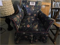 Chair Flowered L