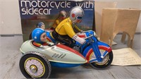 Tin Toy Motorcycle MS 709