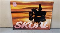 1992 Skoal Advertising Metal Sign 14x18 Inches