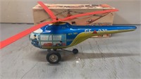 Windup Tin Helicopter ACY 7015