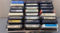Case if 8 Track Tapes