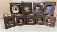 Collection of Harley Davidson Christmas Ornaments