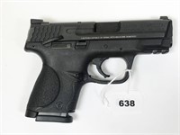Smith & Wesson M&P9c 9mm pistol, s#HDC2138 -