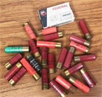 12 gauge ammunition, slugs to field, 30rds