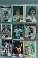 Lot of Mixed Sports Trading Cards