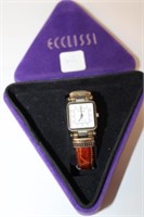 Ecclissi Watch stainless steel back #585 w/