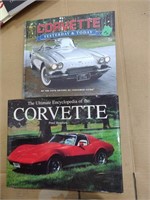 2 hardcover corvette books